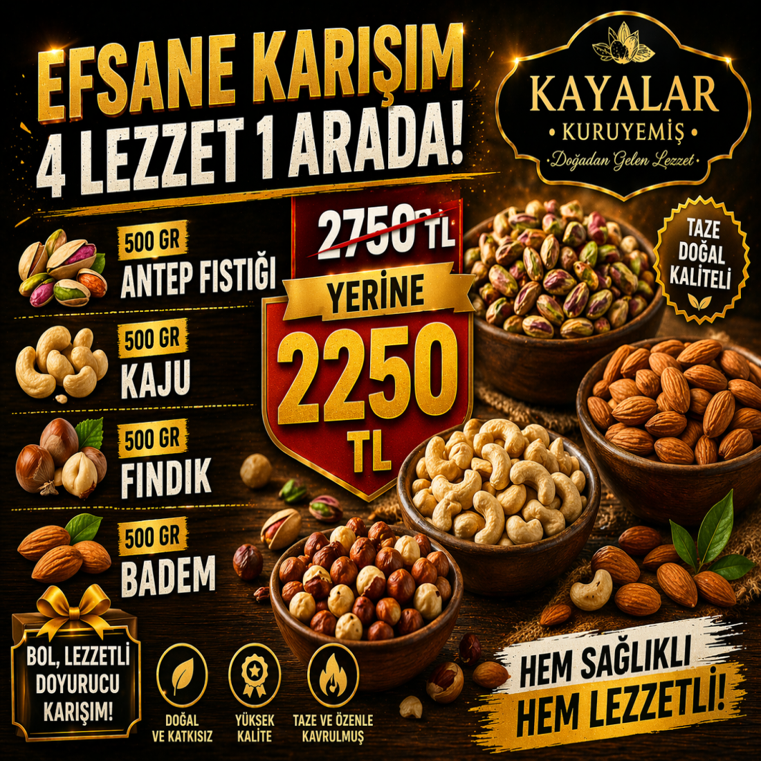 KARIŞIK LÜKS ÇEREZ